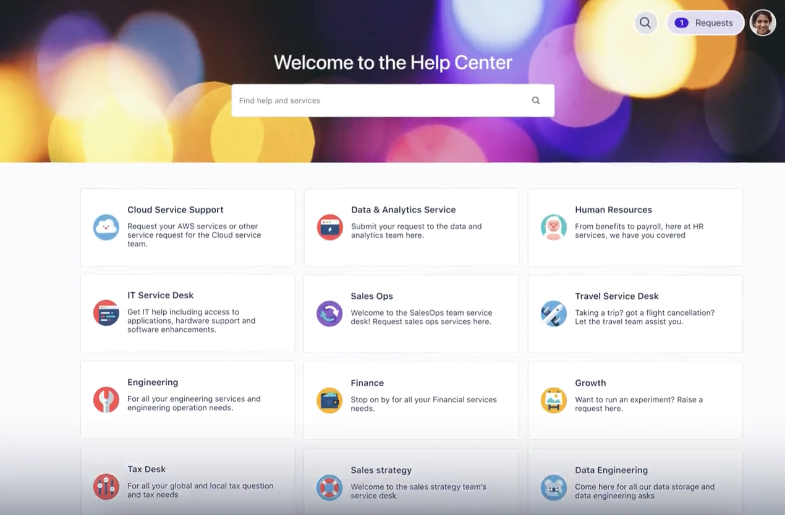 Jira Service Management_利用画面サンプル1