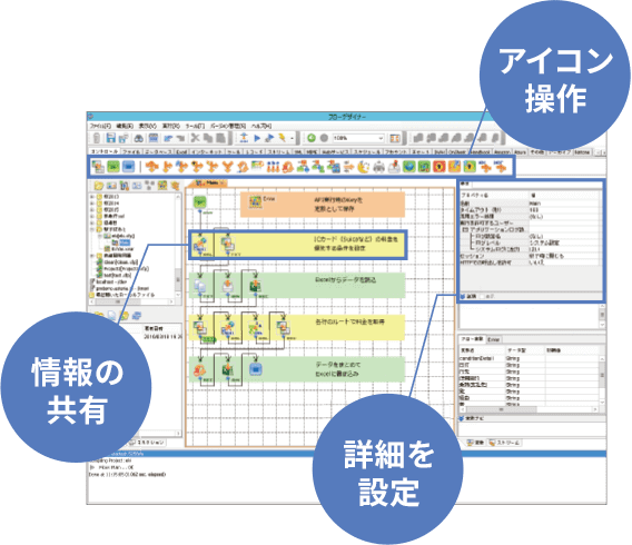 ASTERIA Warp_利用画面サンプル1