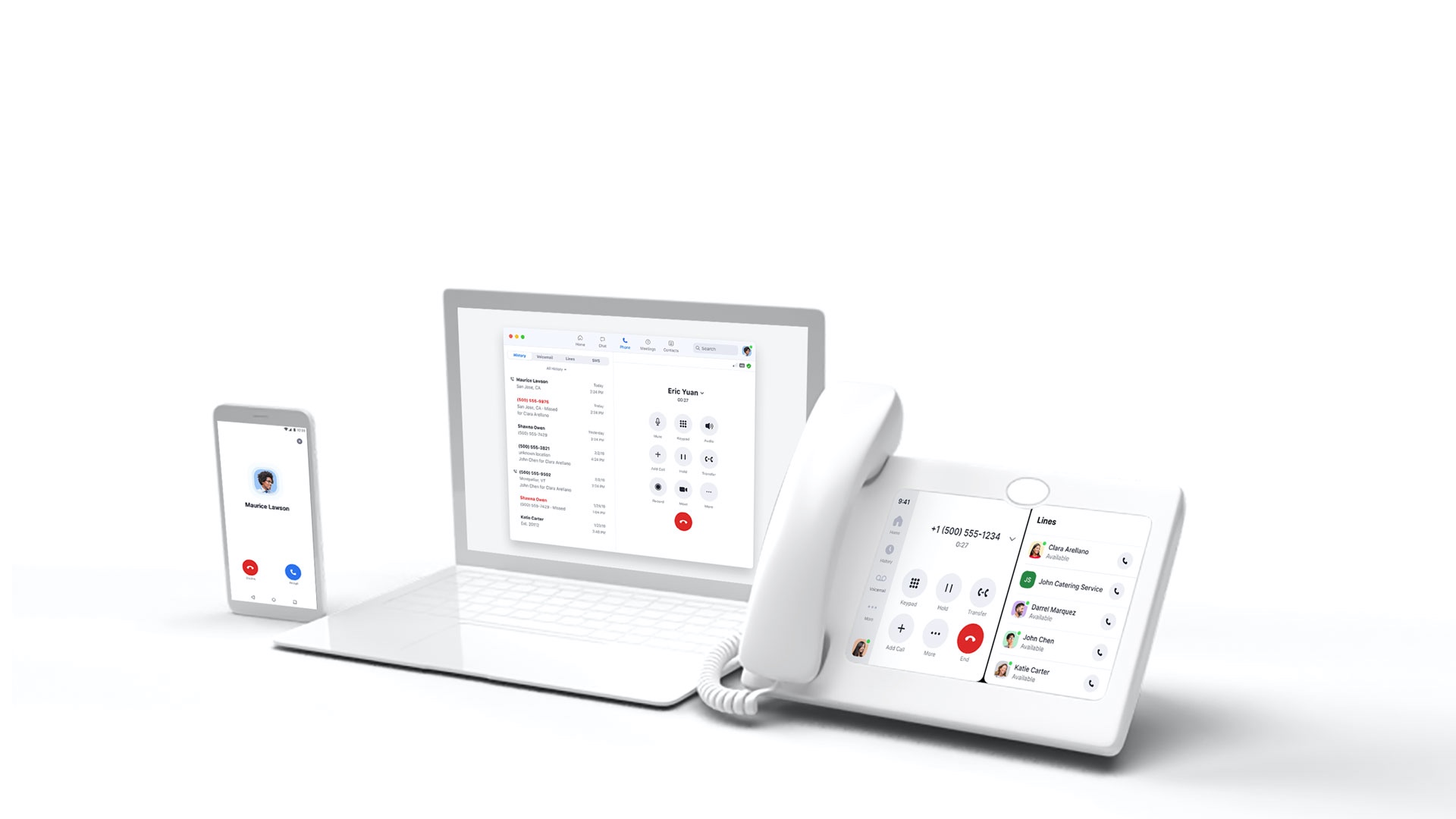 Zoom Phone_利用画面サンプル1