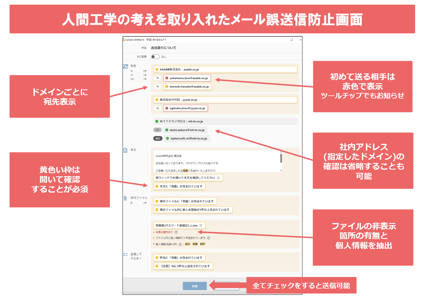 CipherCraft/Mail(サイファークラフトメール)_利用画面サンプル2