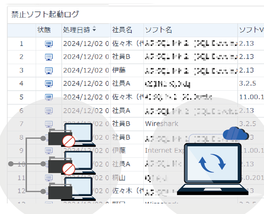 Eye“247” Work Smart Cloud_利用画面サンプル5