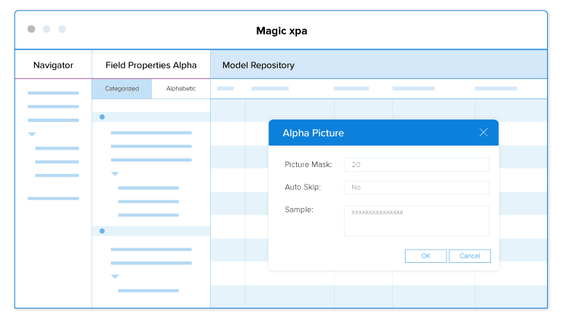 Magic xpa Application Platform_利用画面サンプル1