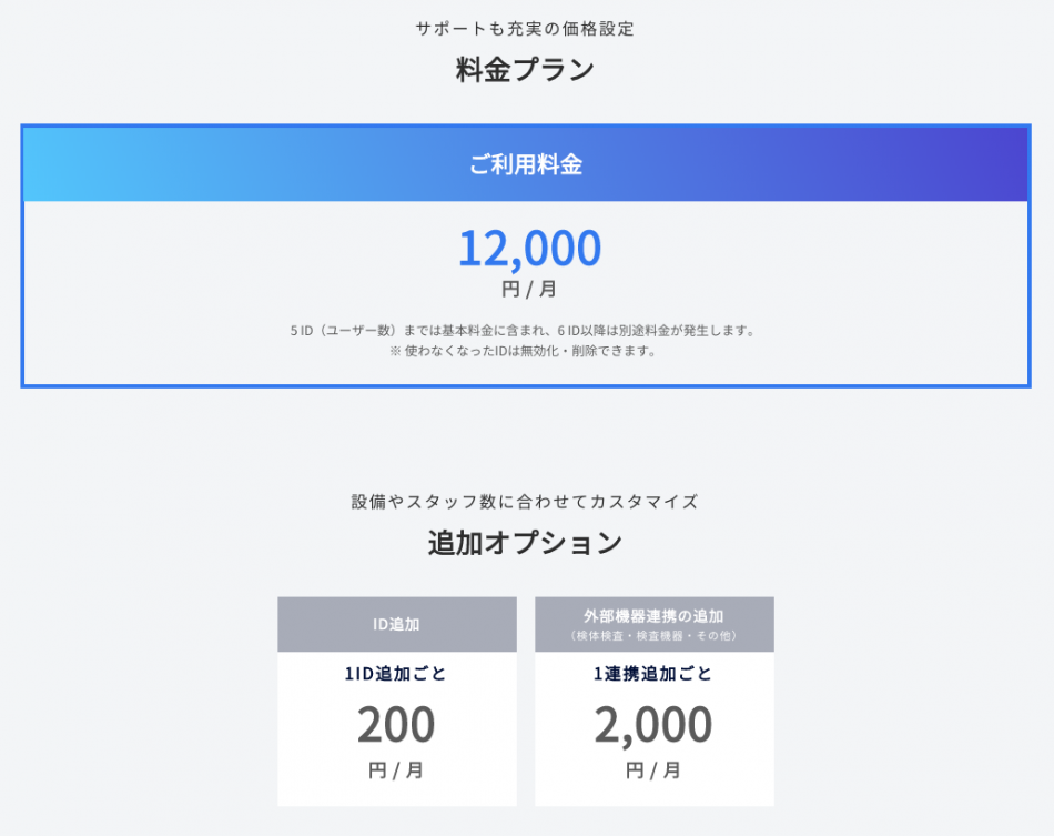価格・料金プラン